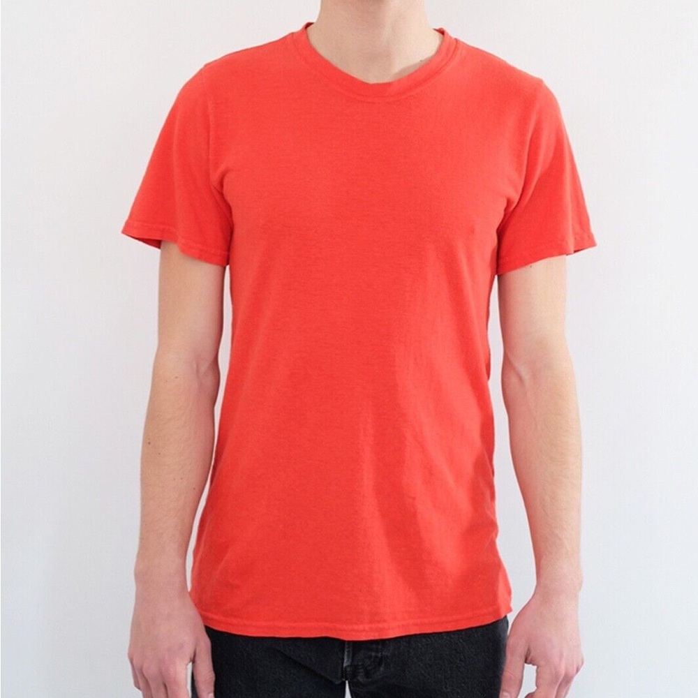 Jungmaven Basic Tee, Tomato Red, XXL